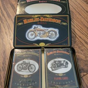 Harley-Davidson Motorcycle Playing Cards Set